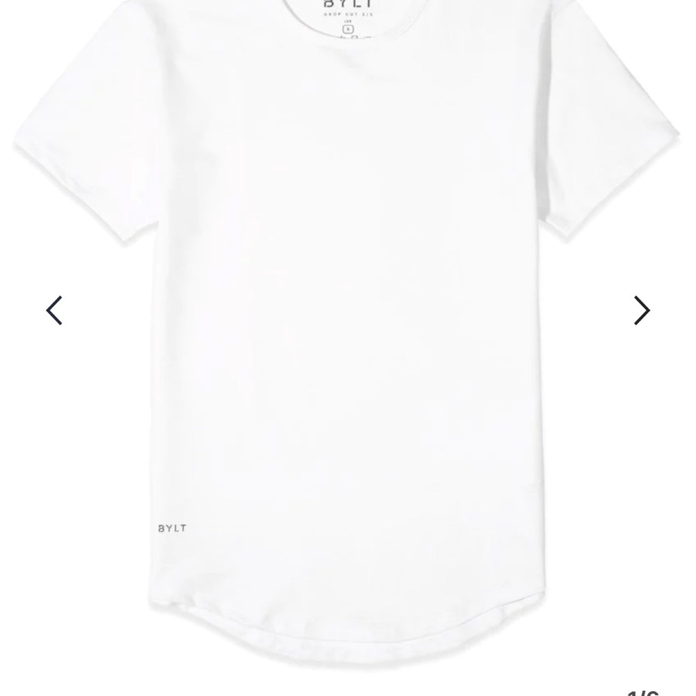 NWOT BYLT Basics drop cut short sleeve BYLT blend size small